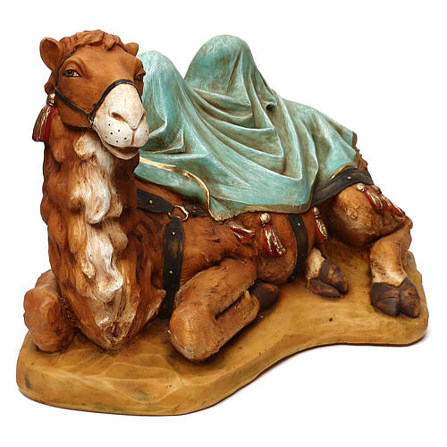 STOCK Wielbłąd siedzący do szopki 52 cm z żywicy Fontanini 4