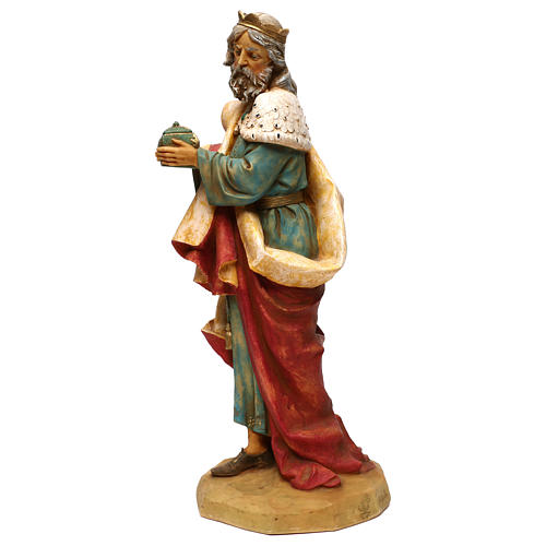 STOCK Heiliger König, für 52 cm Krippe von Fontanini, aus Kunstharz 2