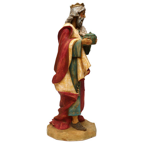 STOCK Heiliger König, für 52 cm Krippe von Fontanini, aus Kunstharz 3