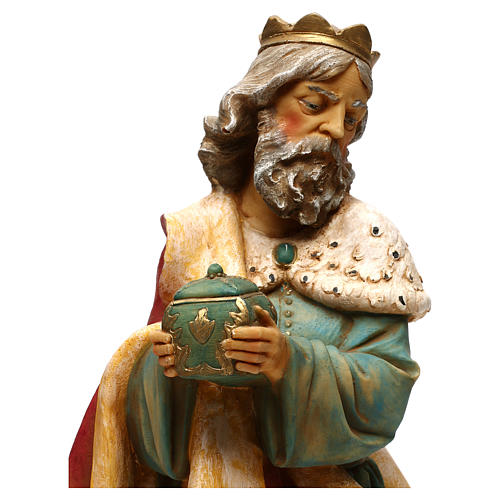 STOCK Re Magio cm 52 Fontanini in resina per presepe 5