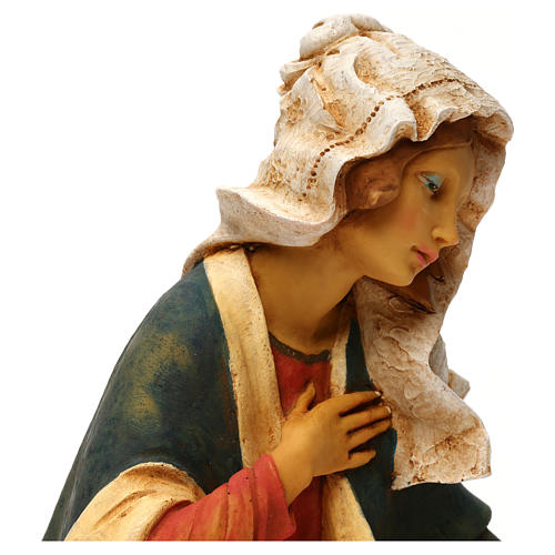 STOCK Imagem resina Virgem Maria Presépio Fontanini com figuras de altura média 52 cm 2