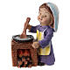 Chef statue, for 9 cm kids nativity set s1