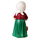Washerwoman statuette, for 9 cm kids nativity set s4