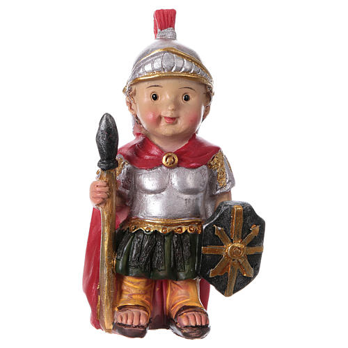 Krippenfigur römischer Soldat, Linie Bambini, für 9 cm Krippe 1
