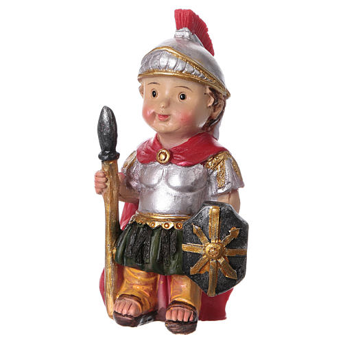Statuina soldato romano presepi linea bambino 9 cm 2