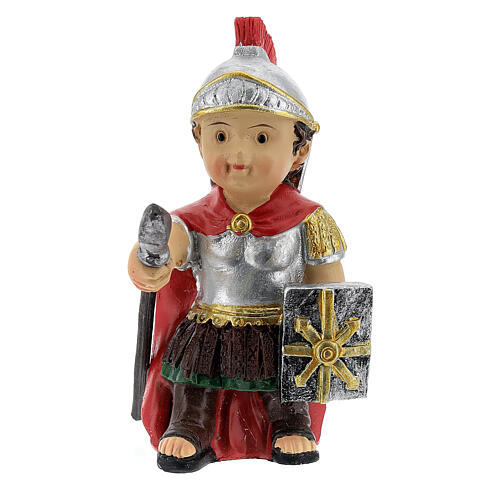 Figurka żołnierz rzymski do szopki, linia dla dzieci 9 cm 5