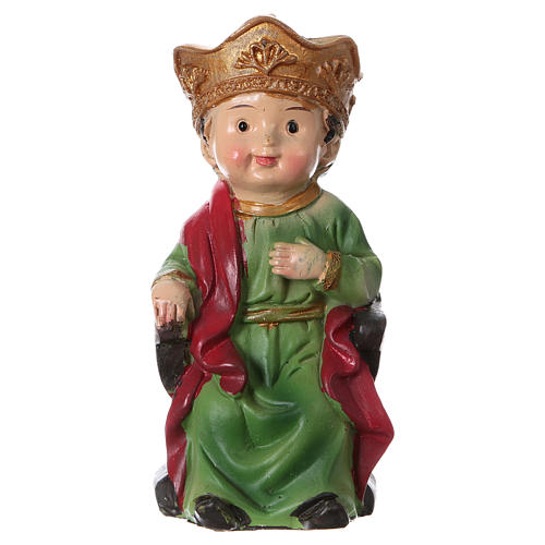 Krippenfigur König Herodes, Linie Bambini, für 9 cm Krippe 1