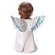 Statuina angelo in preghiera per presepi linea bambino 9 cm s4