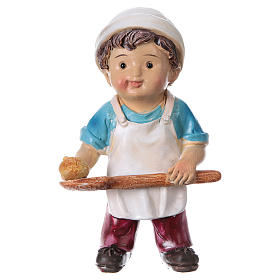 Krippenfigur Bäcker, Linie Bambini, für 9 cm Krippe