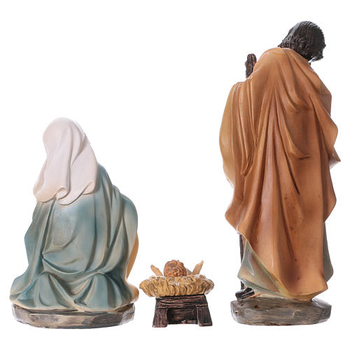 Krippenfiguren Geburt Christi, aus Kunstharz, Set zu 6 Figuren, Linie Bambini, für 15 cm Krippe 8