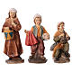 Set 3 bambini in resina presepe 15 cm s1