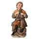 Set 3 bambini in resina presepe 15 cm s3