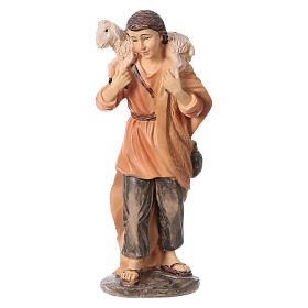 Set 3 pastori per presepe 15 cm resina