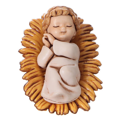 Krippenfiguren Geburt Christi, Set zu 5 Figuren, Linie Bambini, für 7 cm Krippe von Moranduzzo 3