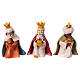 Krippenfiguren Heilige Könige, Set zu 3 Figuren, Linie Bambini, für 7 cm Krippe von Moranduzzo s1