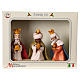 Krippenfiguren Heilige Könige, Set zu 3 Figuren, Linie Bambini, für 7 cm Krippe von Moranduzzo s6