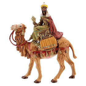 3 Heiligen Könige auf Kamel, für 10 cm Krippe von Fontanini