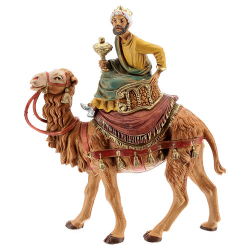 3 Heiligen Könige auf Kamel, für 10 cm Krippe von Fontanini 3