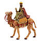 Tres Reyes Magos y camellos para belén Fontanini 10 cm s2