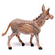 Burro de pé para presépio Fontanini com figuras de 10 
cm de altura média s2