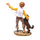 Rapaz com cão para presépio Fontanini com figuras de 4 cm de altura média s2