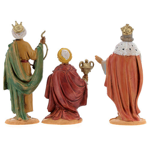 Trzej Królowie Mędrcy stojący szopka Fontanini 10 cm 5