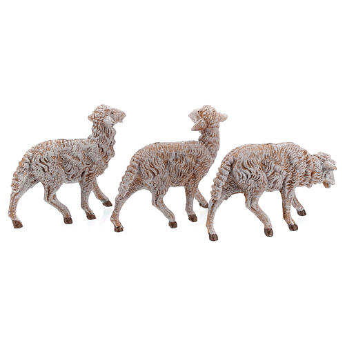 Schafe 18 Stück für Fontanini-Krippe von 19 cm 3