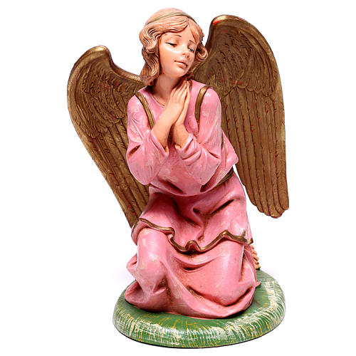 STOCK kniender Engel im Gebet für 19 cm Krippe von Fontanini 1
