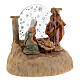 STOCK Nativité en résine avec carillon crèche Fontanini 17 cm s7