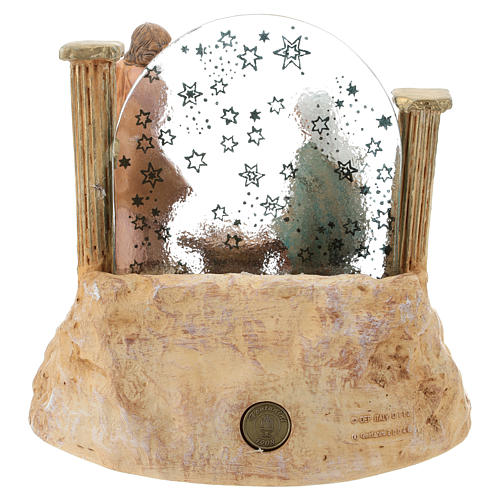 STOCK Natividade em resina com caixa de música para presépio Fontanini com figuras de 17 cm de altura média 4