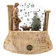 STOCK Natividade em resina com caixa de música para presépio Fontanini com figuras de 17 cm de altura média s4