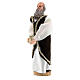 Statue of white king for Nativity scenes of 12 cm in terracotta and plastic s2