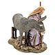 Saint Joseph avec âne Moranduzzo pour crèche de 15 cm s4