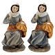 Set of 2 resin spinners for Nativity scenes of 15 cm s1