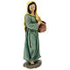 Pastorelle resina per presepe di 15 cm set di 3 pz s5