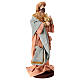 3 Magi statue 30 cm in resin and cloth gold details s3