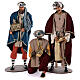 Magi Three Wise Men Kings Lifesize statues 170 cm in resin and fabric s1