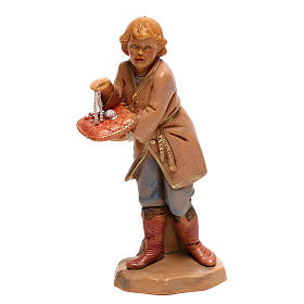 Vendedor de jóias para presépio Fontanini com figuras de 12 cm de altura média