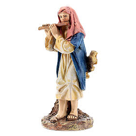 Nativity scene character, piper, Martino Landi brand 10 cm