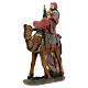 Three King statues on camel 12 cm nativity s3