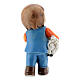 Shepherd with sheep in arm kids lines 4 cm s4