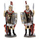 Coppia soldati romani presepe 12 cm s1