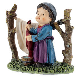 Donna stende panni linea bimbo 9 cm
