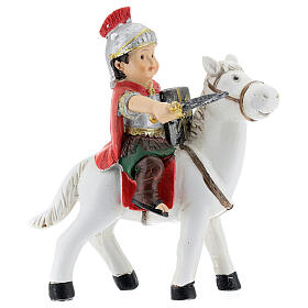 Soldato a cavallo linea bambino 9 cm