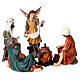 Annunciation shepherds set of 4 for Nativity Scene with 11 cm figurines s1