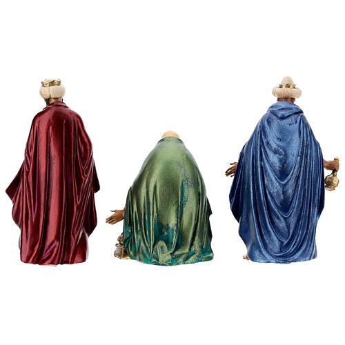 Wise Men for 18th century Moranduzzo Nativity Scene with standing figurines of 12 cm 6