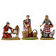 Sheperds and merchants set of 9 Moranduzzo Nativity Scene Neapolitan style with standing figurines of 6 cm s2