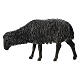 Black sheep for Moranduzzo Nativity scene 12 cm 4 pcs s5