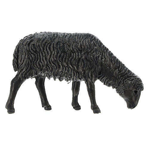 Moutons noirs crèche 12 cm Moranduzzo 4 pcs 2