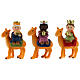 Rois Mages gamme enfants avec chameaux 4 cm s1